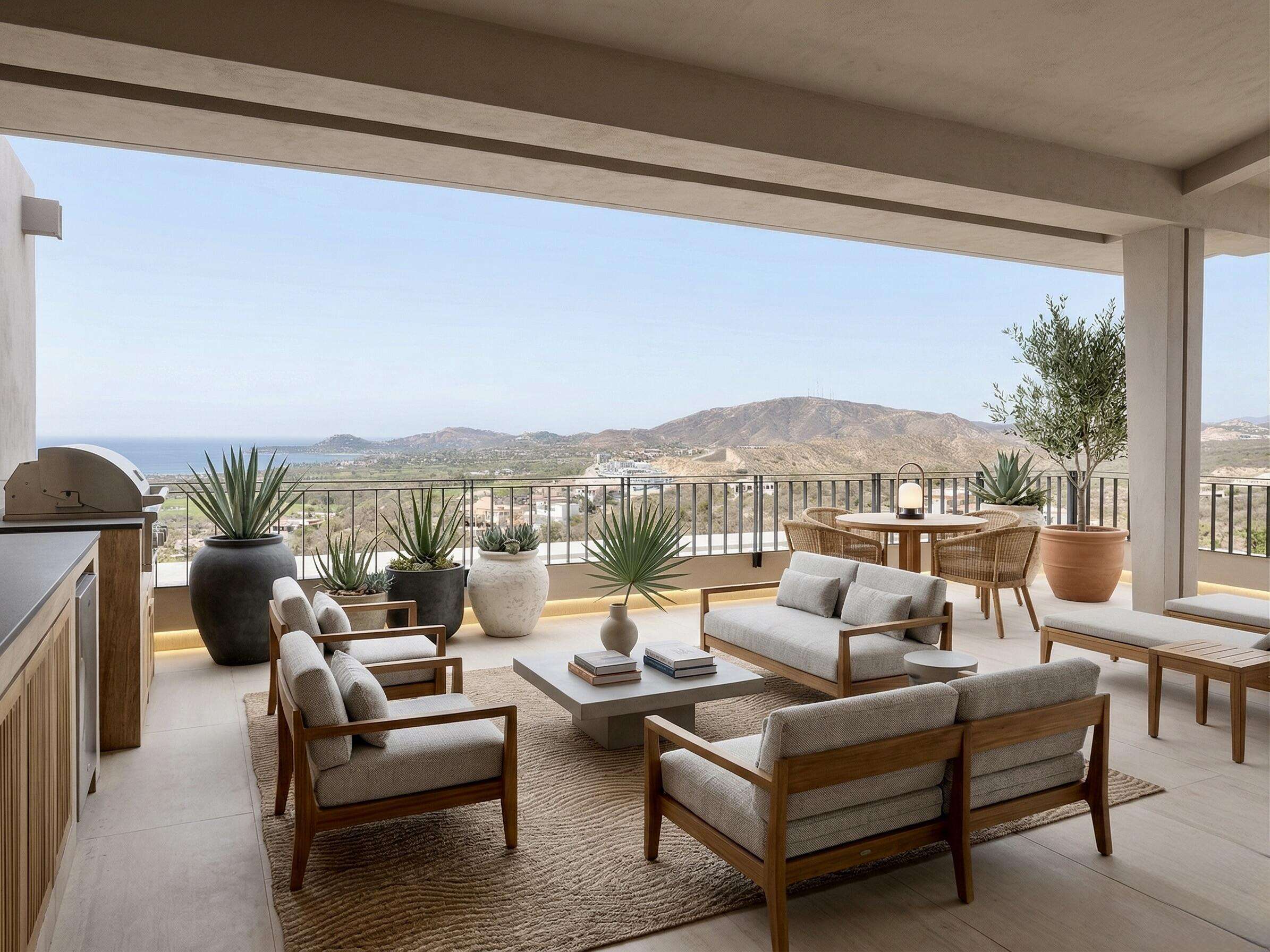 Los Cabos Dunna Welcome to Dunna - A New Standard of Luxury in Cabo. More than a residence, Dunna is a vibrant, fully integrated community where luxury, culture, and recreation converge. Designed by renowned architects Sordo Madaleno, this visionary development seamlessly blends timeless elegance with natural tranquility, offering meticulously crafted residences and garden villas complemented by world-class amenities. Elevated Living, Unmatched Experiences Choose from 13 thoughtfully designed floor plans from 2 - 5 bedrooms ranging from 1,475 - 6,458 sq. ft., featuring seamless indoor-outdoor living, elegant finishes, private rooftops, jacuzzis, and lush garden terraces. Resort-Style AmenitiesEnjoy unparalleled amenities, including:" Infinity pools (Adults-only, Family, Kids & Oasis)" State-of-the-art wellness & fitness center" Luxury spa (sauna, steam, ice baths, massage suites)" Exclusive rooftop lounges & panoramic – 203 Bahía de las Palmas, San Jose del Cabo, BS