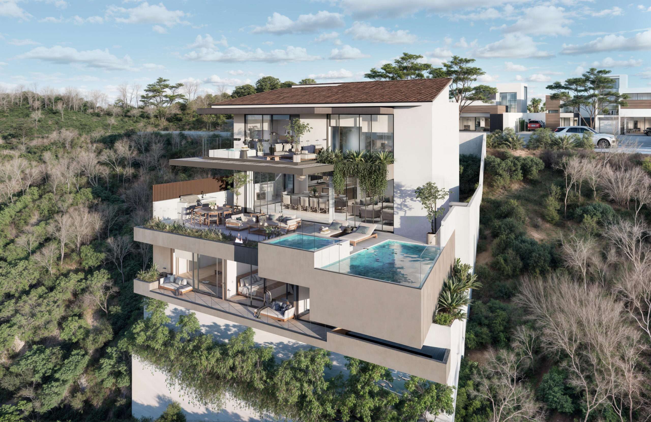 Los Cabos La Cima This is one of the most iconic residences set to define Club Campestre San José in 2026—a truly unrepeatable opportunity that simply has it all. Boasting over 700 m² of total construction and the finest ocean for sale