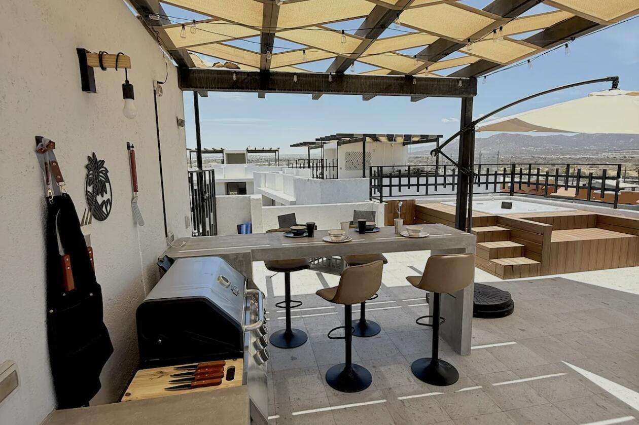 Los Cabos Villa Cabo Sur Villa Cabo Sur | Cabo San Lucas. Two bedrooms, studio alcove, and smart single-level layouts designed for real life. Perfect for first-time buyers, rental investors, or anyone ready for a low-maintenance lifestyle in Los Cabos. Elevator, covered parking, and full access to all Villa Cabo Sur amenities included -- no compromises. One decision. The complete package: comfort, services, and long-term appreciation in one of Cabo's most sought-after communities. Villa Cabo Sur | Cabo San LucasDos recámaras, estudio alcoba y espacios bien resueltos en un solo nivel. Ideal para primer hogar, propiedad de renta o vivir cómodo sin dedicar fines de semana enteros al mantenimiento.Elevador, estacionamiento y acceso a todas las amenidades de la Villa incluidos, sin concesiones.Una decisión. El paquete completo: comodidad, servicios y plusvalía en una de las comunidades más cotizadas de Los Cabos. for sale