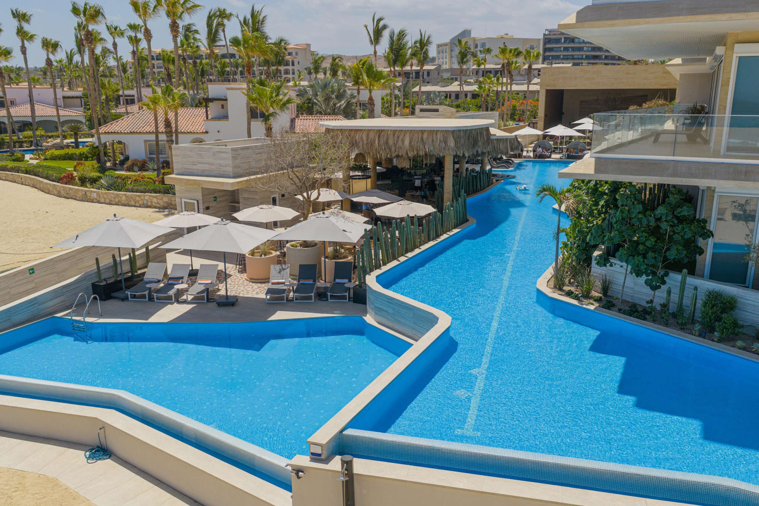 Los Cabos Albaluz This two-bedroom ALBALUZ residence boasts stunning oceanfront and beachfront for sale