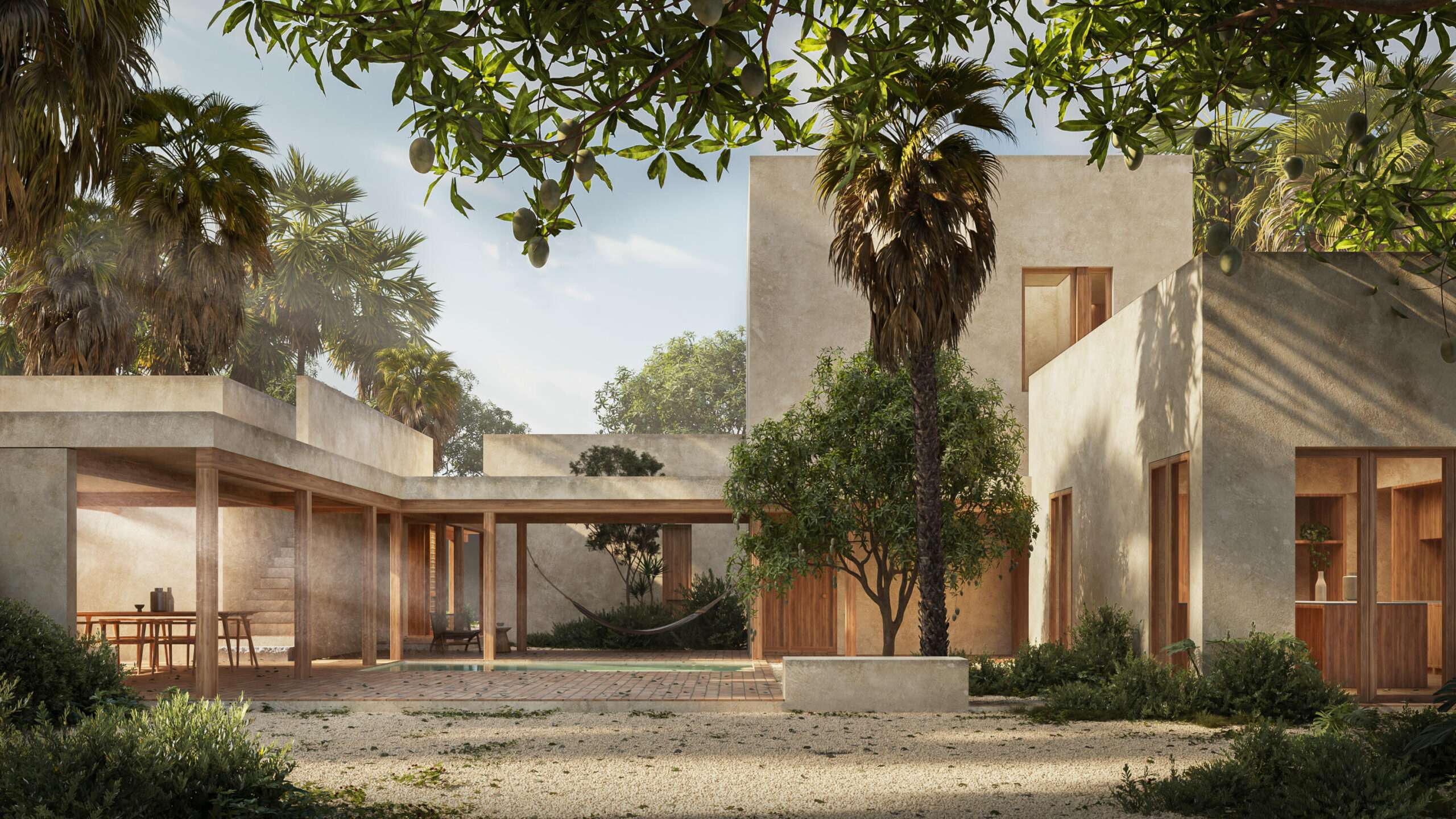 Los Cabos El Tule-Inland:General Pre-construction residence in Rancho Los Tules, Los Cabos. Features 4 bedrooms, each with a full bathroom and walk-in closet, offering privacy and comfort. Enjoy ocean for sale