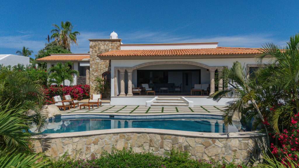Los Cabos Bugambilias Located in Bugambillias at Cabo Real, this 3-bed, 4 full + 1 half bath home offers 2,754 ft² interior with ocean and golf course – Bugambillias 45, San Jose Corridor, San Jose Corridor, BS