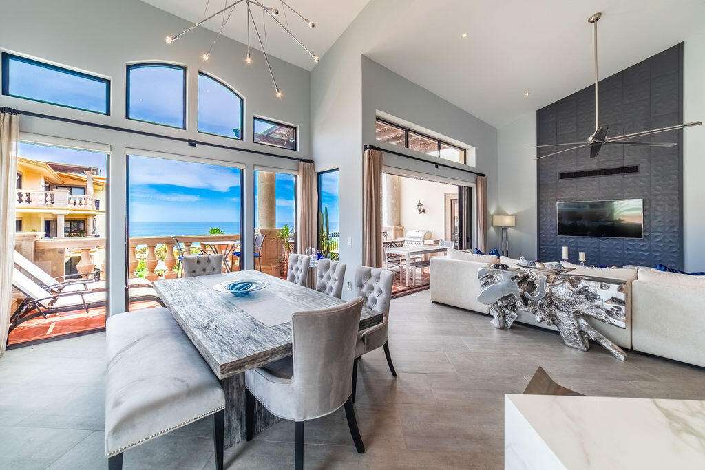 Los Cabos Amaterra Corner unit- Amaterra 304 D - is ideally located just 350 meters from Medano Beach, within the Amaterra Phase 2 building. This condo features 2 bedrooms and 2 full bathrooms, and is offered fully furnished and equipped, with one assigned parking space. It's a great option whether you're looking for a comfortable place to live or a property with rental potential.Residents enjoy access to a shared rooftop with a pool and beautiful for sale
