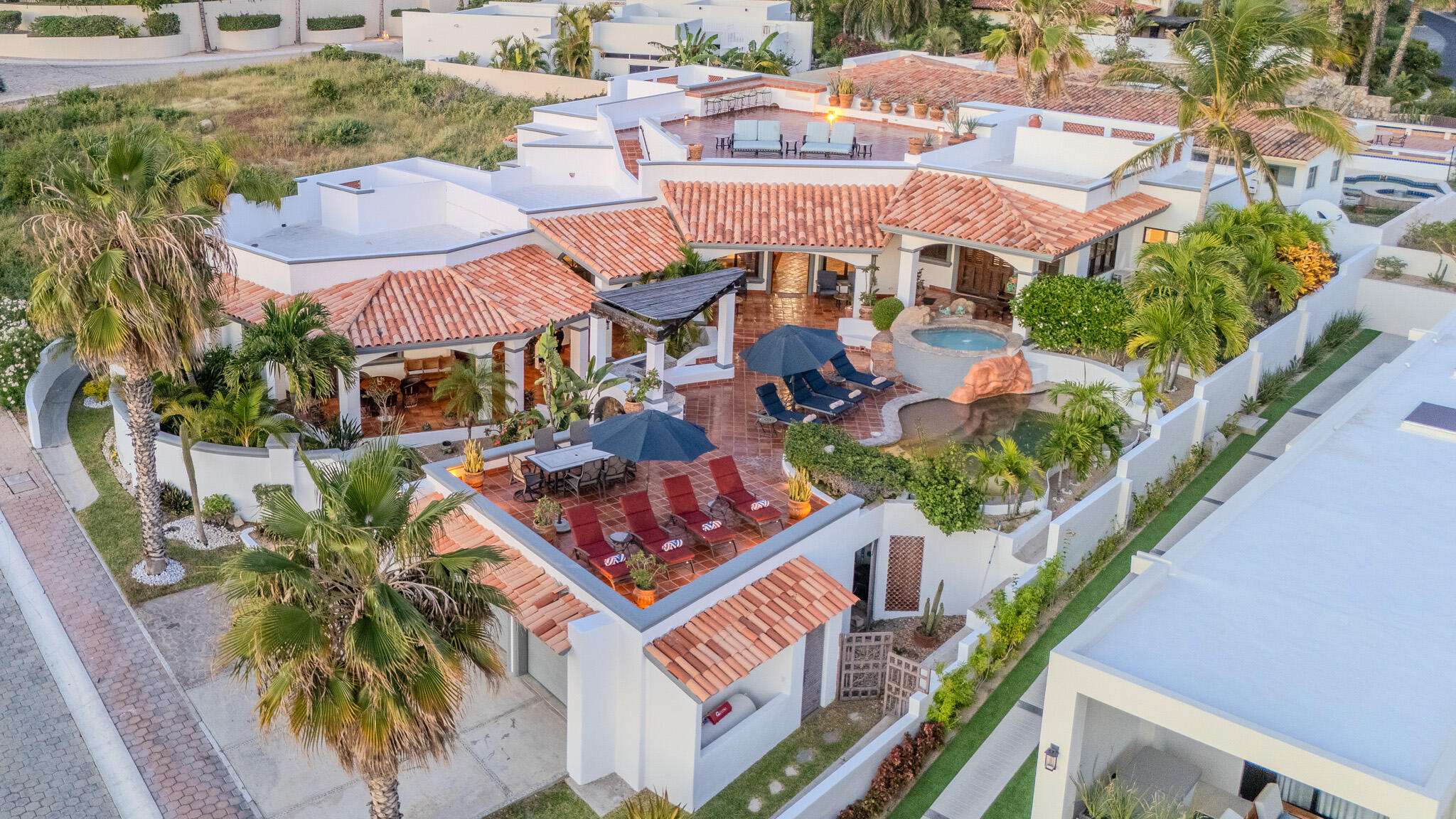 Los Cabos Santa Carmela BRING ALL OFFERS!! Owner ready to sell! Welcome to this extraordinary home located in the prestigious Santa Carmela community, nestled in the beautiful Cabo San Lucas Corridor. This remarkable property, in perfect maintenance condition and ready to move in, offers an unparalleled living experience with its stunning features and breathtaking ocean for sale