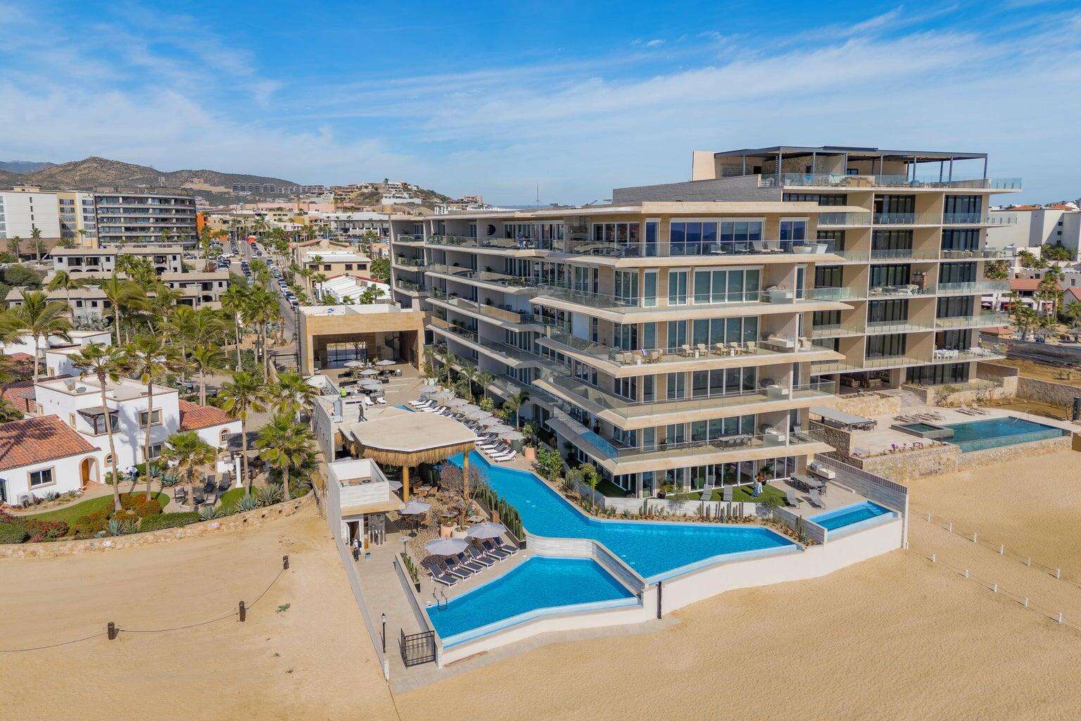 Los Cabos Albaluz Residence 606 at ALBALUZ is an elegant sixth-floor, ocean- for sale