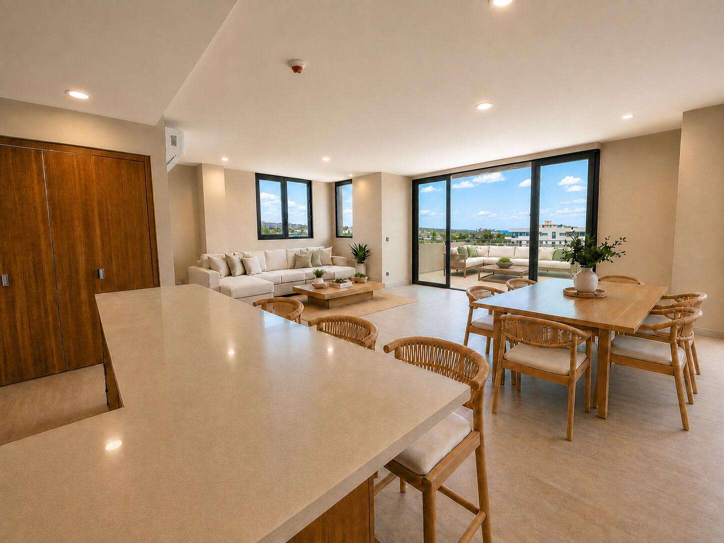 Los Cabos Las Arenas One of the largest penthouses available in Cabo, this brand-new residence offers breathtaking panoramic for sale