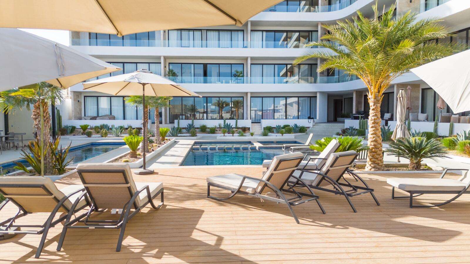 Los Cabos Duara This property has amenities such as: Swimming pool, gym, game room, mini golf, basketball courts, children's play area and a common meeting room.Direct Developer Financing in US Dollars: Term: Up to 60 months. Fixed annual interest rate: 8% or 18 months interest-free.Simple and fast process. – Duara Agara Tower, Cabo Corridor, Cabo Corridor, BS