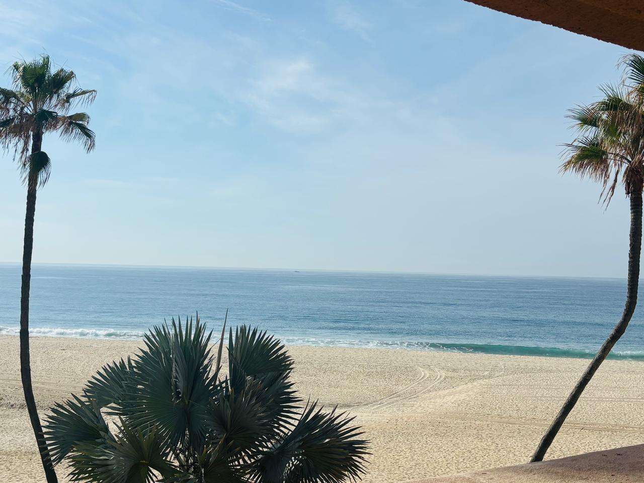 Los Cabos La Jolla Experience the ultimate beachfront lifestyle in this stunning third-floor penthouse at La Jolla de Los Cabos, on the world-renowned Costa Azul Beach -- San José del Cabo's finest coastline. This furnished 2-bedroom, 2-bathroom residence boasts soaring high ceilings and a 220 sq ft private terrace where nature puts on a show: watch sea turtles nesting in summer and humpback whales resting with their calves in winter, all from your own balcony. Wake up to breathtaking sunrise for sale