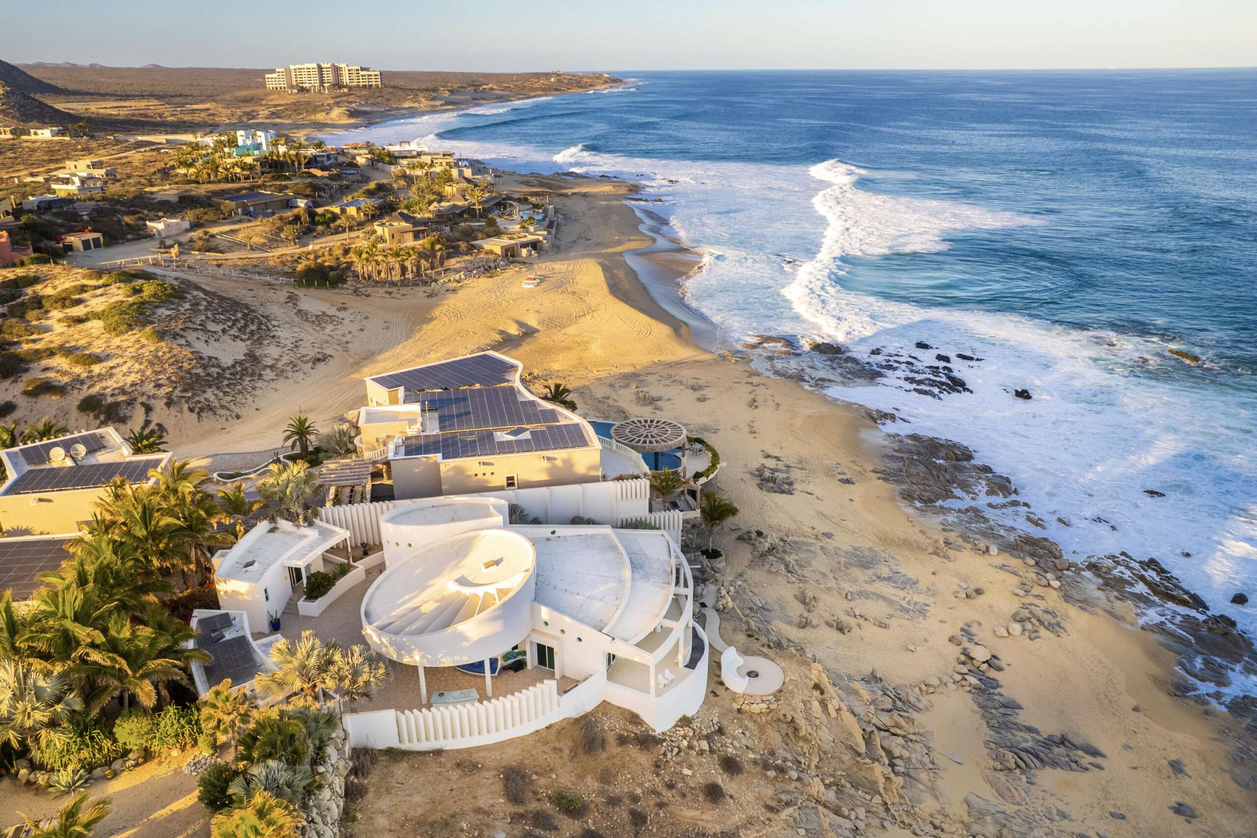 Los Cabos Santa Carmela Luxury turnkey estate located in the prestigious gated community of Santa Carmela. Beautiful protected ocean for sale